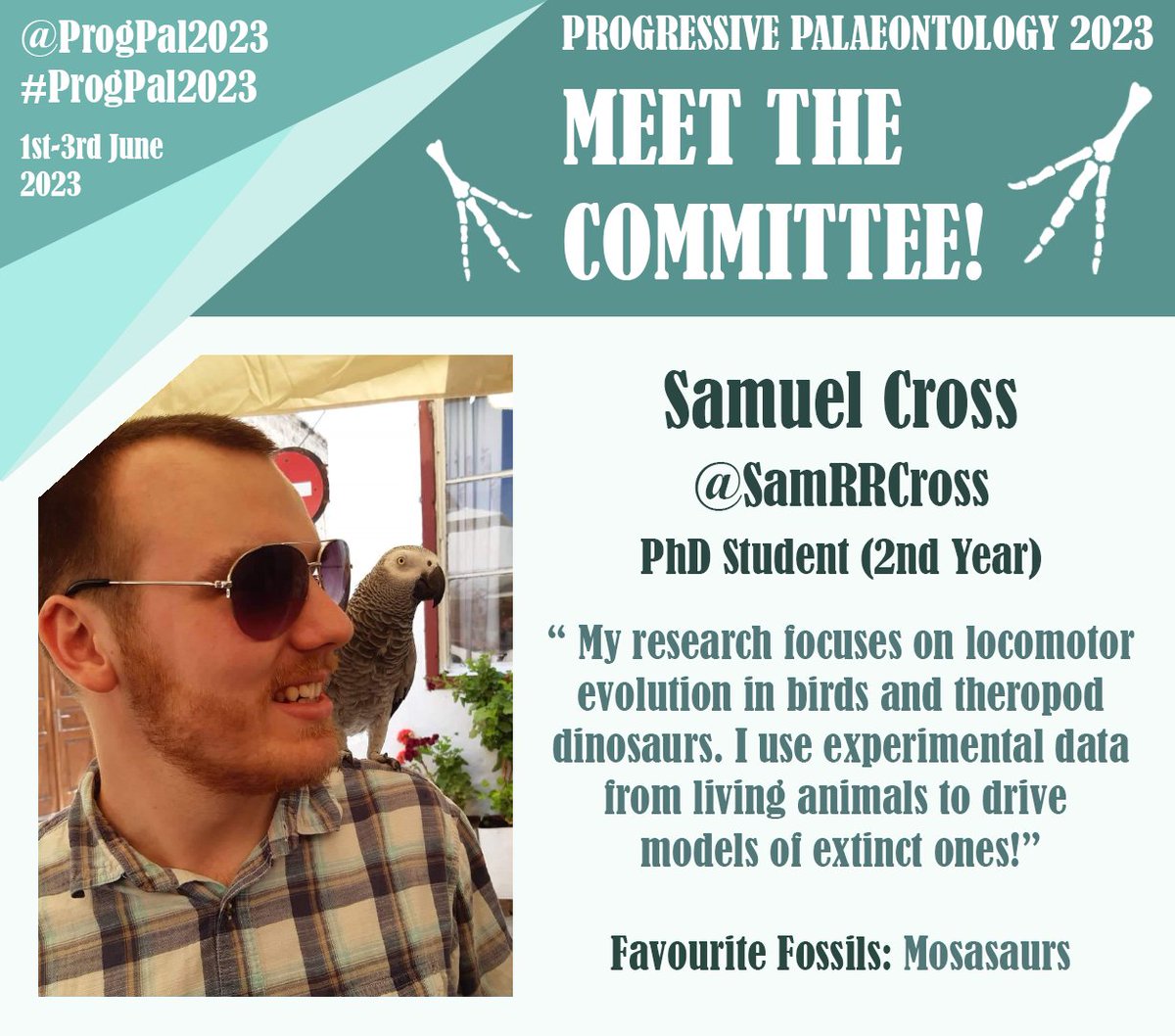 ProgPal2023's tweet image. Introducing your ProgPal 2023 committee!

Samuel Cross (@SamRRCross)
