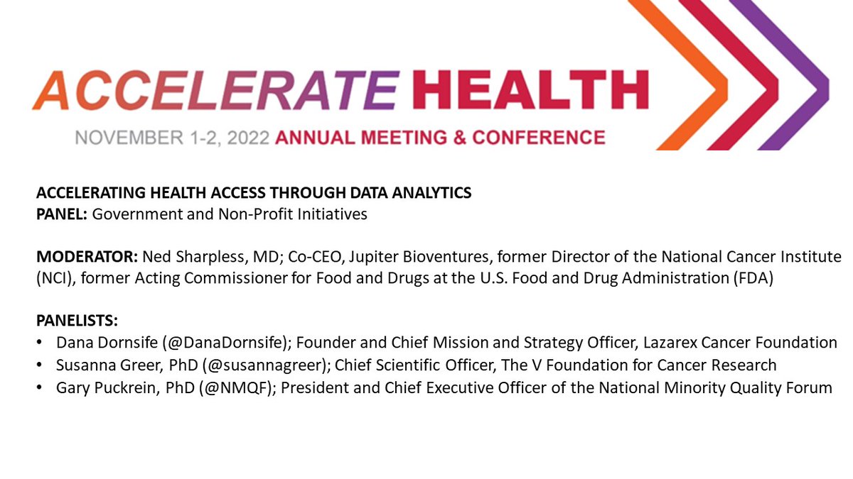 CEOCancerfight's tweet photo. Our first #CEORT2022 panel will discuss initiatives that governmental groups and non-profits are taking to accelerate health!
#CEORT #G4G #PDS #GoldStandard https://t.co/SAvXXI3g01