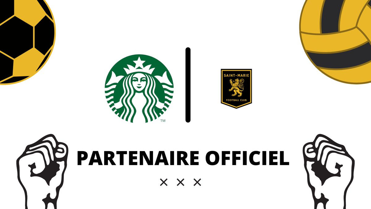 StarbucksLBNG's tweet photo. Nous sommes officiellement partenaire officiel du @SaintMarieFC 
Allez les Lions https://t.co/vexoqxrAYx