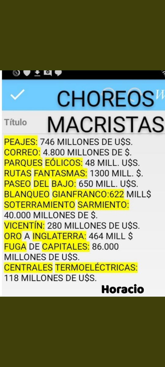 Marisa_del_63's tweet photo. @dianasch13 @Irihauser GOZA de #IMPUNIDAD >>MACRI porque a ÉL lo Cubren y Avala Todo el
#PARTIDO_JUDICIAL__PRO_JXC que la Mayoría de los JUECES y FISCALES que están en #ComodoroPy >>CUEVA DE RATAS CORRUPTAS lo #Blindan a Todo el PRO y JXC... #MemoriaActiva
👇👇👇👇👇👇👇👇👇 https://t.co/5H7zgR9dtH