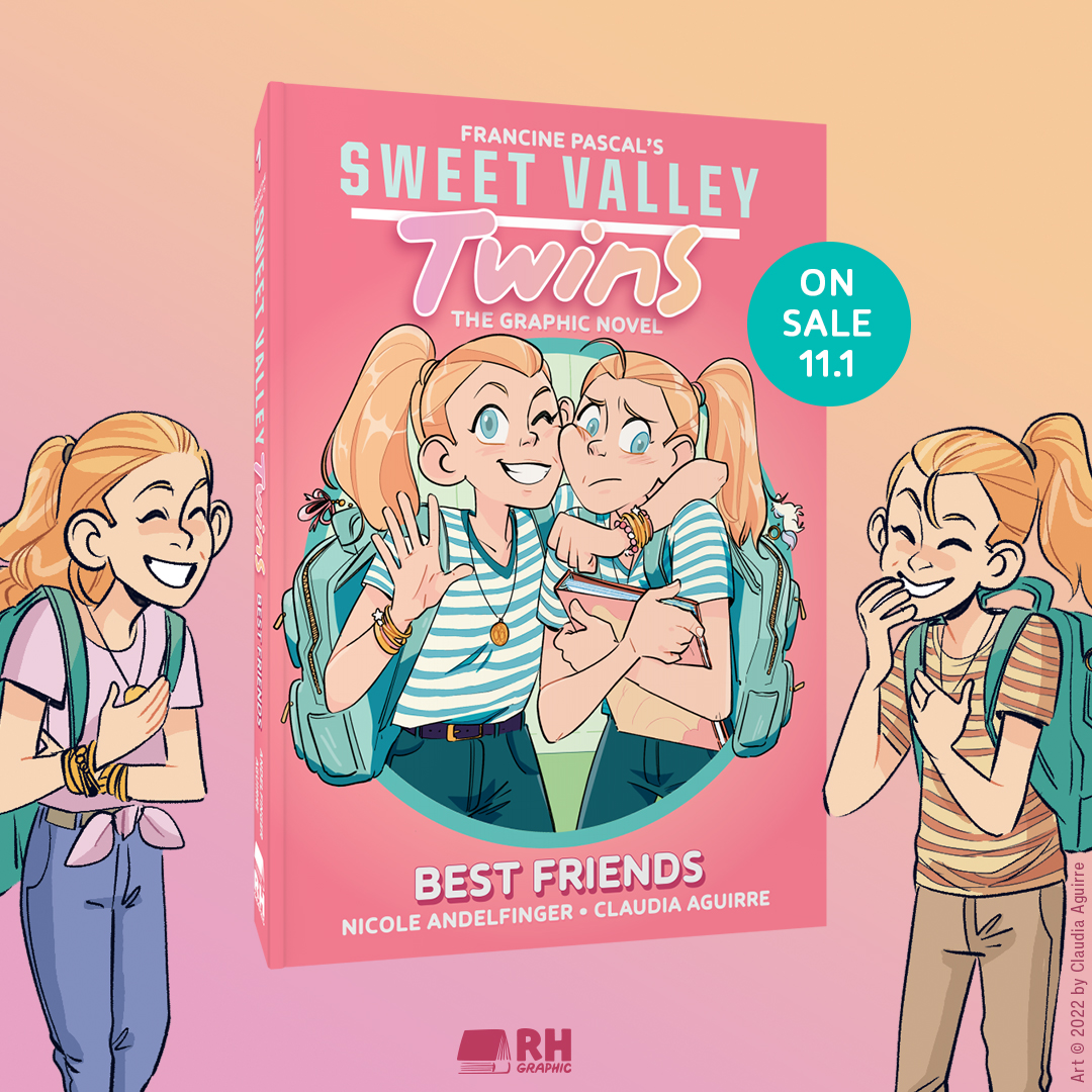 Jessica and Elizabeth are ready to take on middle school . . . but are they ready to take on each other? Sweet Valley Twins: Best Friends, the all-new graphic novel adaptation from <a href="/randomhousekids/">Random House Children's Books</a> and <a href="/RHKidsGraphic/">Random House Graphic</a>, is available now!