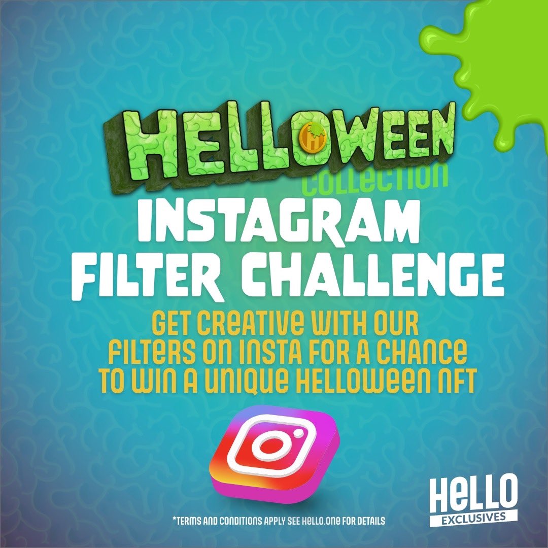 thehellolabs's tweet photo. To compete, tag two of your friends in
the comments below and create
content using our Augmented Reality
filter on Instagram (search for 'thehellolabs').
Share your best videos on social
media and when posting, use
hashtags #hellolabs, #dotdfilter and
#dotdcomp. https://t.co/nG0zll7Xth