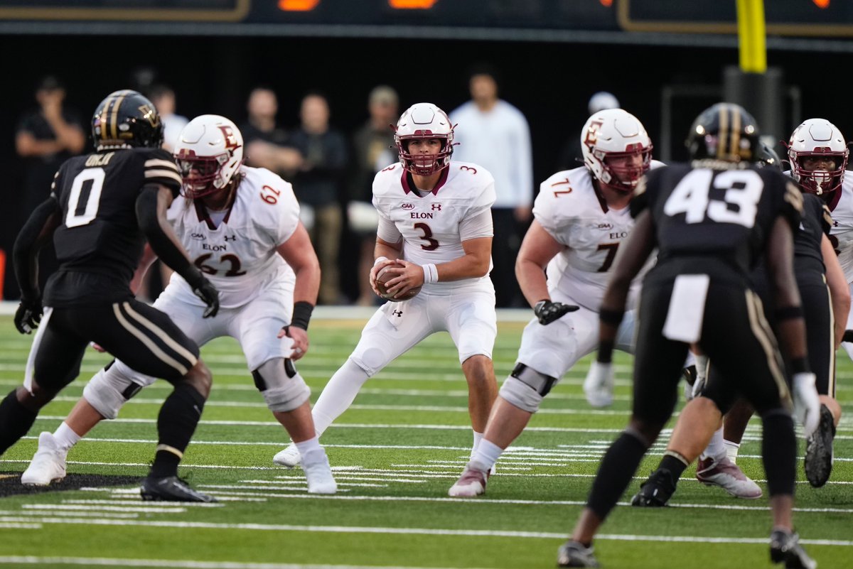 ElonFootball's tweet photo. On Saturday, we will recognize 18 seniors and two support staff members for their investment into the program. One student-athlete who we will recognize is Joey Baughman. #AED @jbaughman303 https://t.co/Fz11eU6OhR