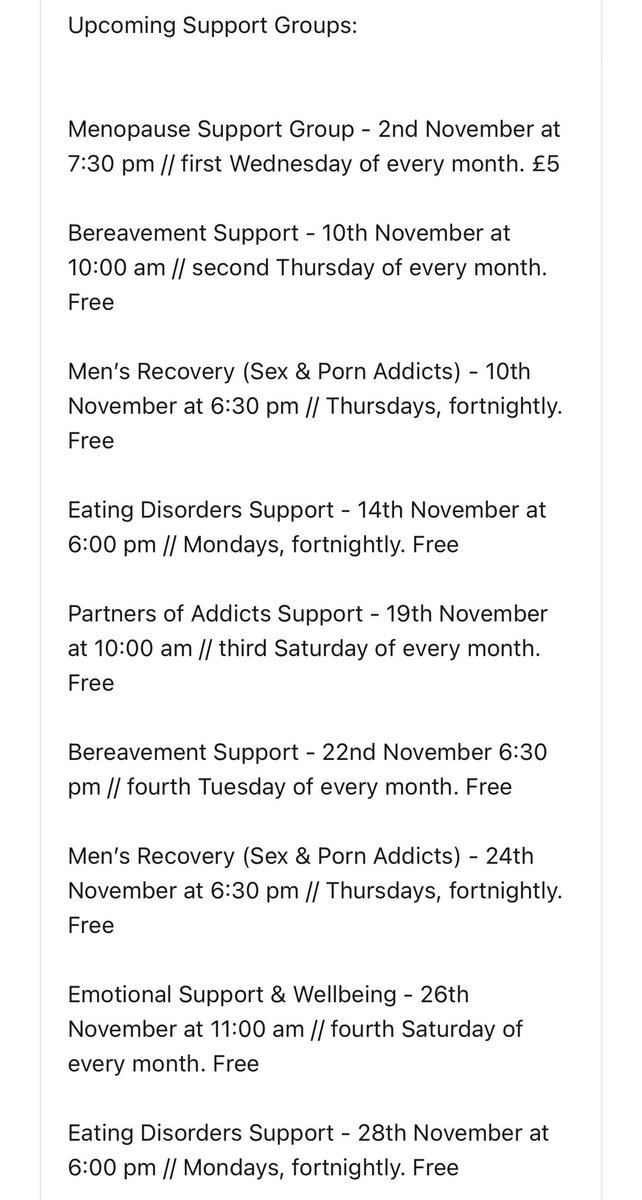 steps_to_change's tweet image. If you would like to join any of our groups, please contact us 

#mentalhealth #MentalHealthMatters #support #hereforyou