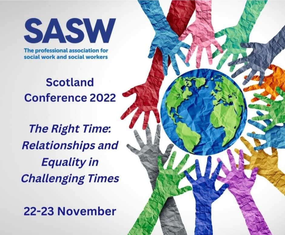 ScotsSW's tweet photo. It’s ‘The Right Time’ to showcase the keynotes at our conference this year. Hear Dayna Mehrdad, @mcfb speak passionately about how social work practice can be truly anti-racist. 

📆 22-23 November
💰 FREE for BASW members and students, £10 non-members

➡️ https://t.co/jczWjDCZb9 https://t.co/kqHbNY9DwH