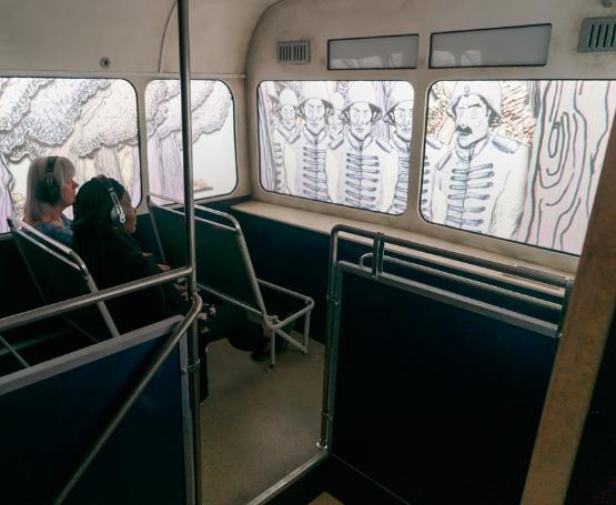 University of Bradford (@uniofbradford) on Twitter photo A new interactive art exhibition at Theatre in the Mill showcases the social policy known as 'bussing out' - the re dispersal of non-white children in the 1960s & 1970s: bit.ly/3FuBtym #TeamBradford <a href="/TiM_Bfd/">Theatre in the Mill</a> <a href="/BussingOut/">Shabina Aslam</a> A new interactive art exhibition at Theatre in the Mill showcases the social policy known as 'bussing out' - the re dispersal of non-white children in the 1960s & 1970s: bit.ly/3FuBtym #TeamBradford <a href="/TiM_Bfd/">Theatre in the Mill</a> <a href="/BussingOut/">Shabina Aslam</a>