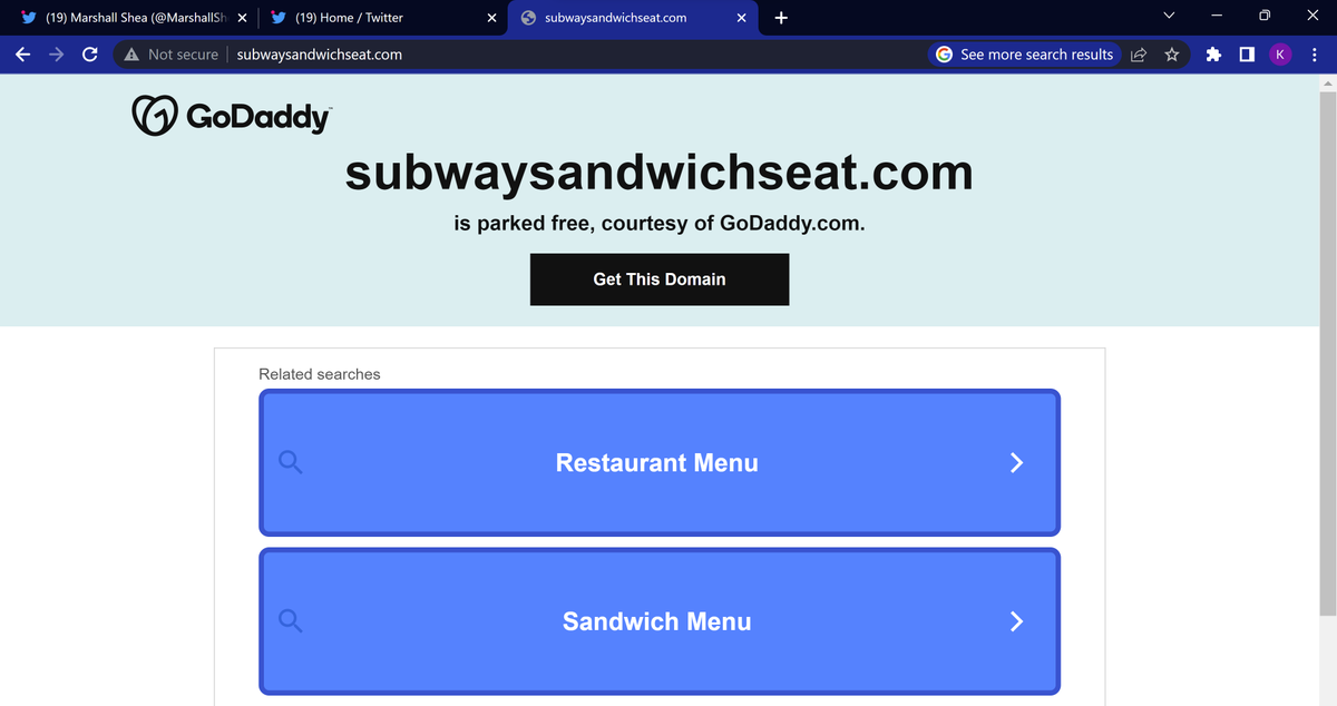 MarshallShea14's tweet photo. On National Sandwich Day, November 3rd, Subway is giving 10,000 people free Subway Series footlongs when submitting a photo of their “sandwich seat” travel experience on https://t.co/6O1OlUEr4p. Despite this, the aforementioned website does not exist yet. #PRBynum0223F https://t.co/ipt3hgwAY8