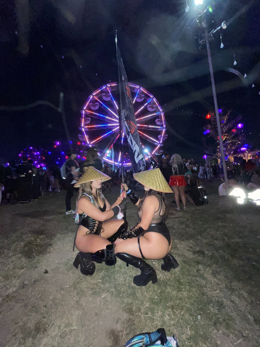 KenzieLessard's tweet image. What a weekend… 😍 @EscapeHalloween @bassconmassive @UsaEDMFamily