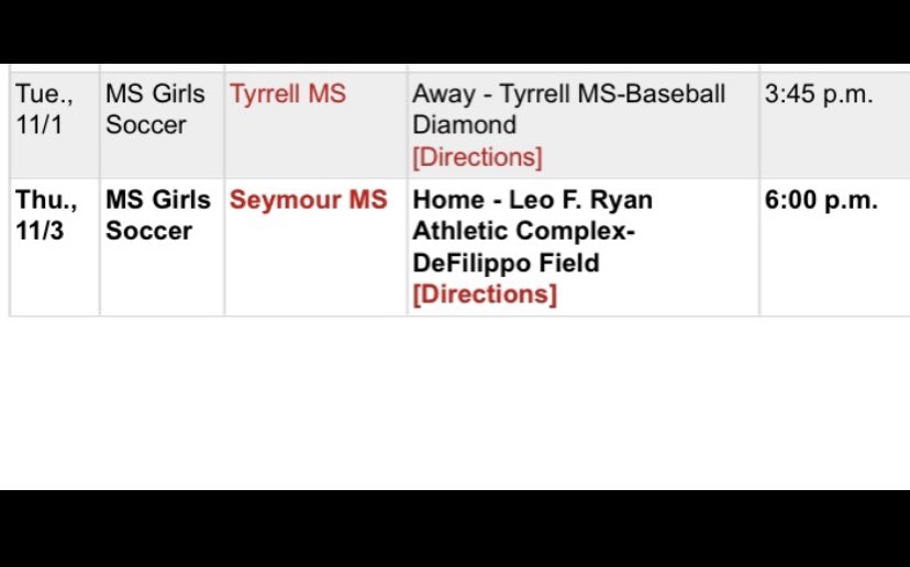 Last two games of the season for DMS Girls Soccer.