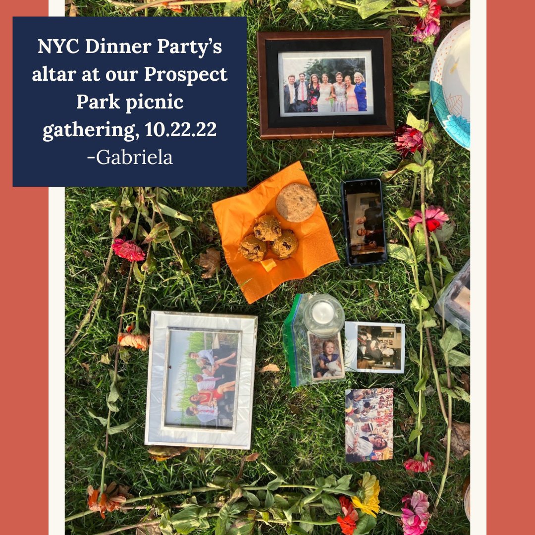 Places of devotion to ancestors who have crossed over. It’s a lesson in how our grief journeys can hold space for so many emotions all at once, and we wanted to share a bit of that from within our own community. Enjoy and tag us if you’re sharing yours!