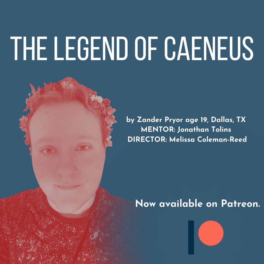 Caeneus leaves his mother, Hippea, as a daughter and returns as her son and the object of Poseidon's interest.  As Caeneus explores the world and those who control it, he comes to see that others will accept and love him for who he is.