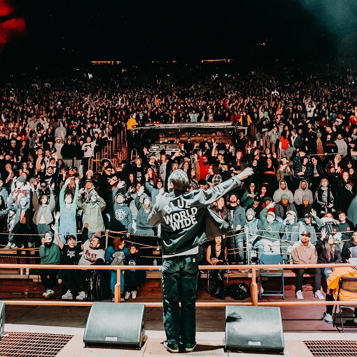 knockedloose's tweet photo. HALLOWEEN AT RED ROCKS https://t.co/rCR4hzka8L