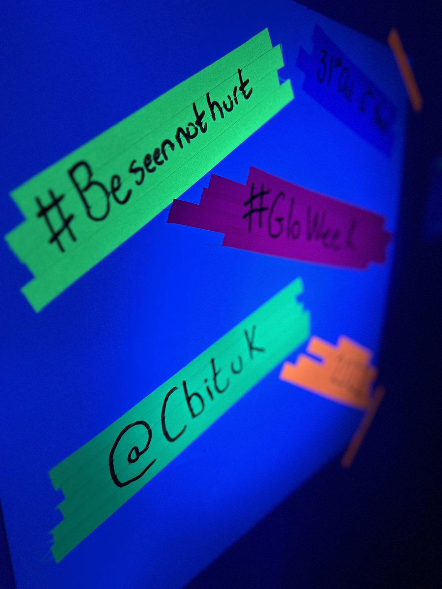 CbitLauren's tweet photo. #CBITGloWeek22 

@cbituk #BeSeenNotHurt #RoadSafety #clocksgoback https://t.co/ZuJkNctnRR
