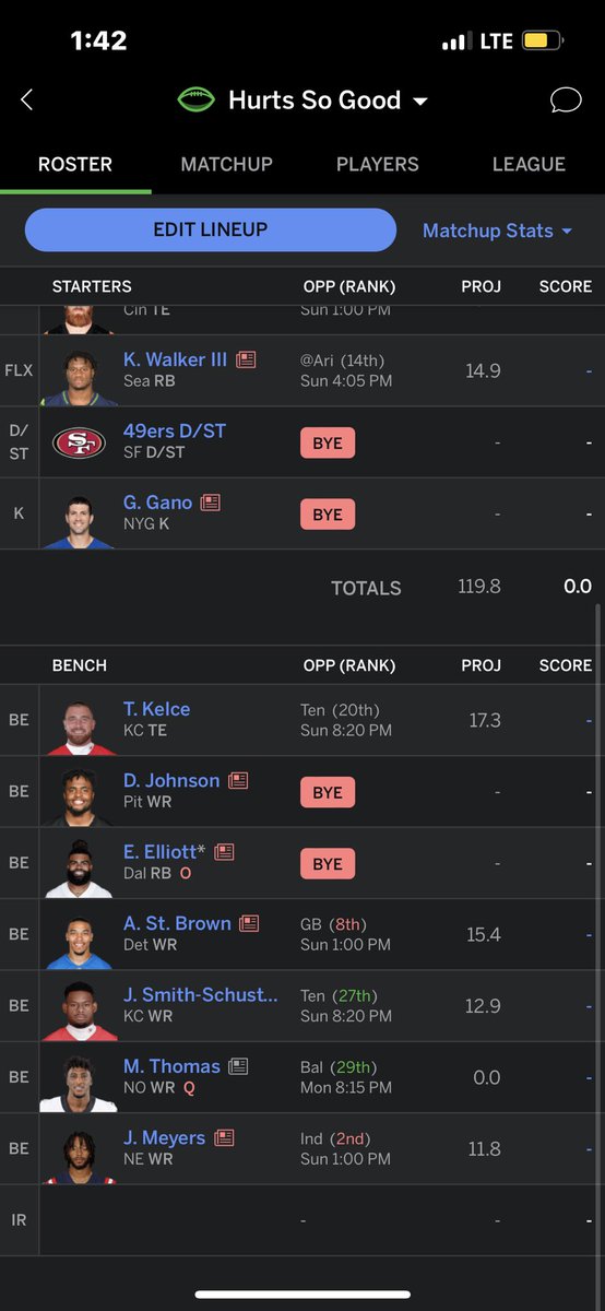 John_Young42's tweet photo. @NFLFantasy 10 team league 💰 https://t.co/e7VuZA16U6