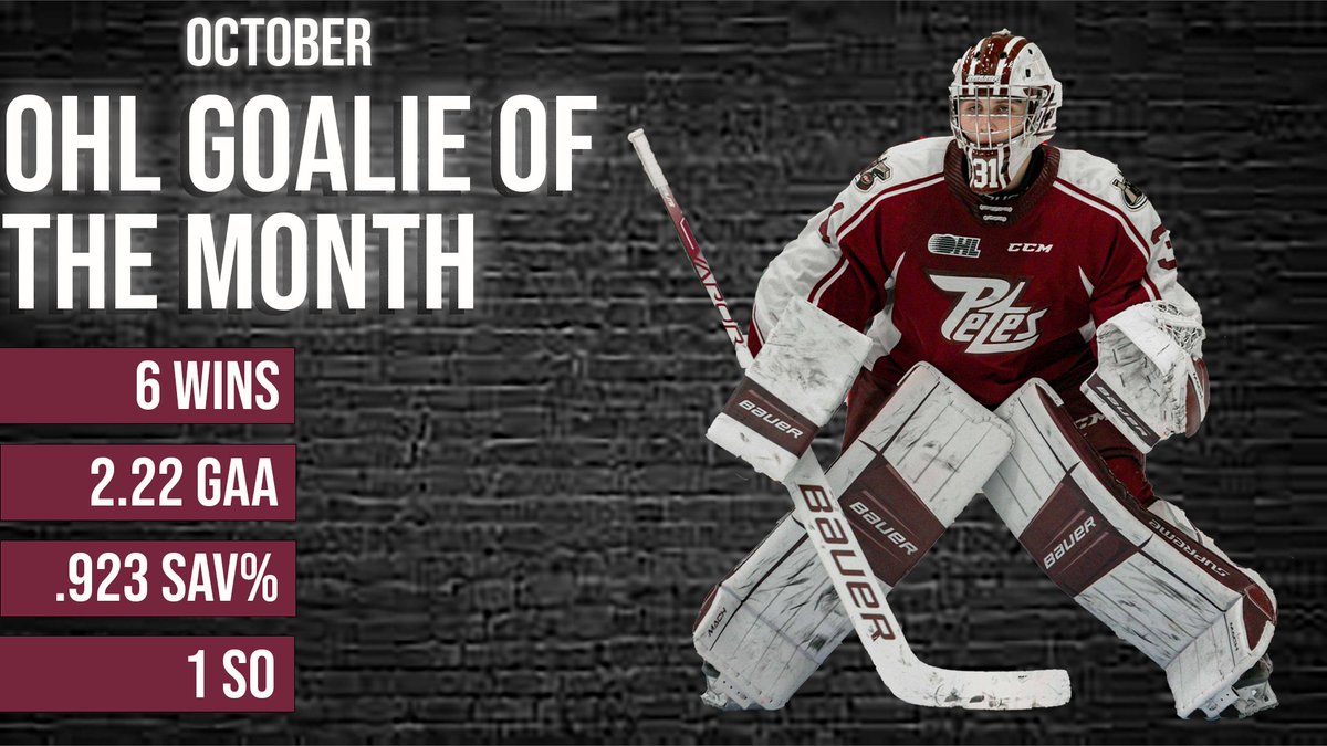 BREAKING: Michael Simpson named OHL Goaltender of the Month for October

Details: gopetesgo.com/article/simpso…