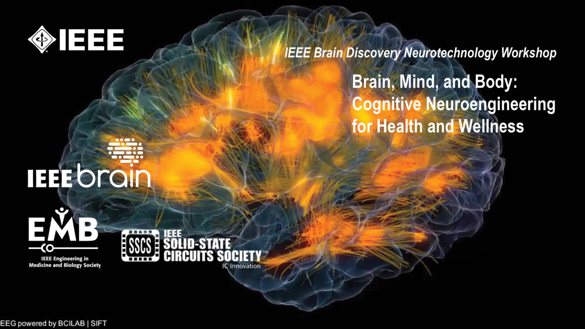 IEEEBrain's tweet photo. There's a little more than a week to go until the @IEEEBrain Discovery #Neurotechnology Workshop. Have you registered yet? Don't miss hearing from world-class speakers on topics like #neurotechnology, #SignalProcessing, clinical impacts, and more: https://t.co/HNxjaBmCJv #brain https://t.co/PJVmWDtj2t