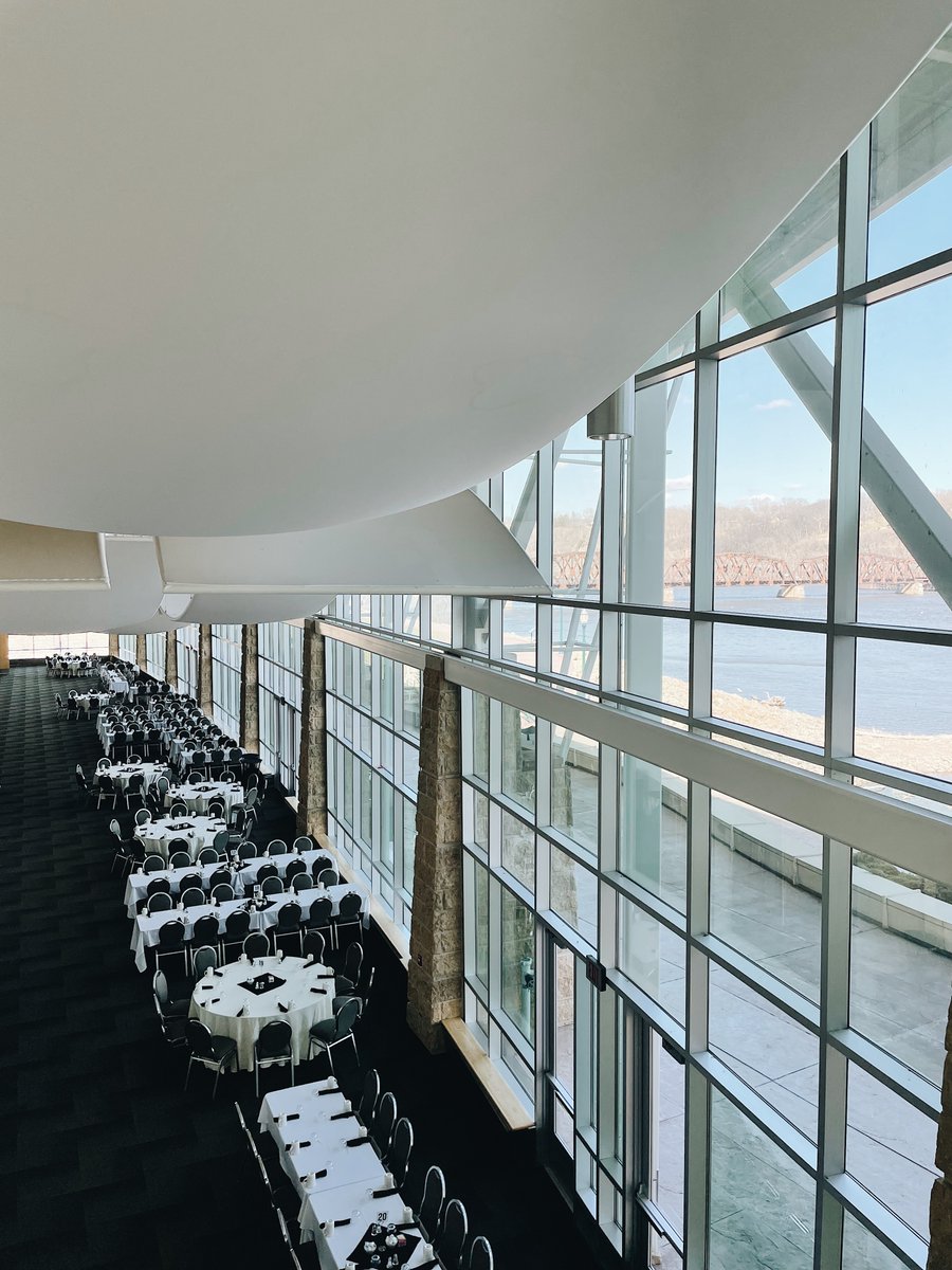 GRCDubuque's tweet photo. With a team of personable staff, 86,000 square feet of space, and sprawling Mississippi Riverwalk views - It’s safe to say #TheGRC is anything but conventional! https://t.co/gUUt8jh2iL