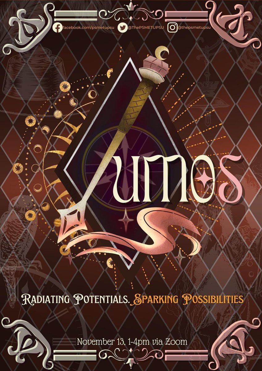 psmetupsu's tweet photo. PSME-TUPSU presents, “LUMOS: Radiating Potentials. Sparking Possible”. A Leadership Training Seminar 2022 exclusive for Organization’s Working Committees, Class Representatives, and Assistants this coming November 13, 1:00-4:00 PM via Zoom.

What are you waiting for ka-ME? https://t.co/aBzyX8ZU2t
