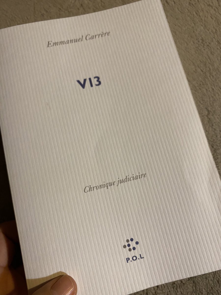 christinetaffo1's tweet photo. Voilà. Lecture terminée. Un livre qui bouscule entre larmes et questionnements. #V13 #emmanuelcarrere #editionspol https://t.co/cNXYUU6v8c