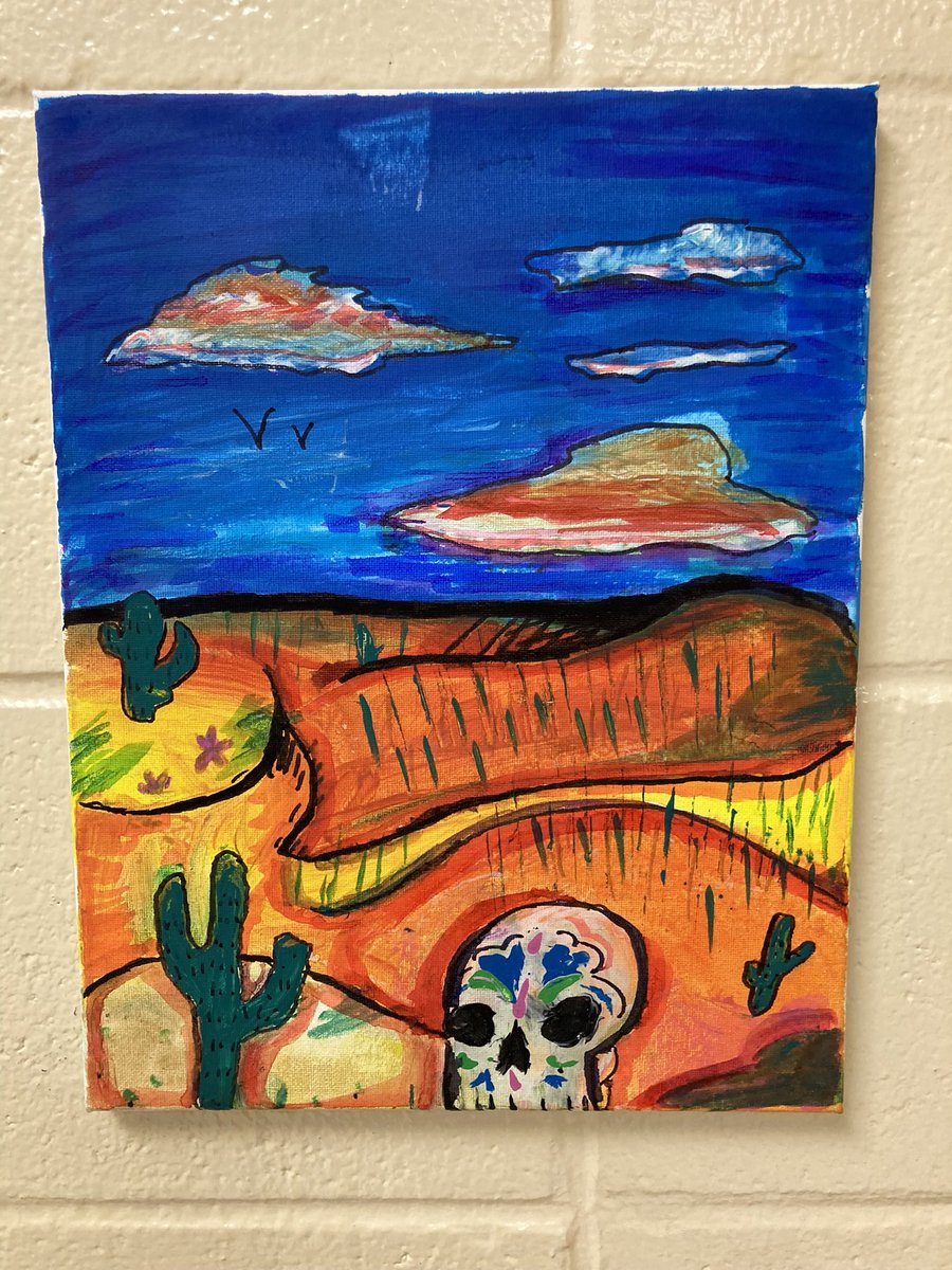 i_preysz's tweet photo. Celebrating life @ITMSMUSTANGS #dayofthedead2022 https://t.co/wt6pG8qmCO