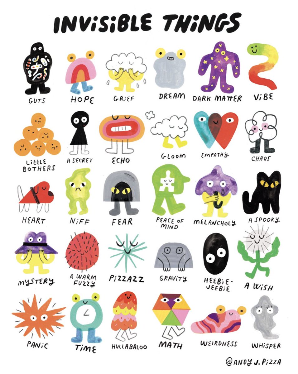 These illustrated invisible things by <a href="/andyjpizza/">Andy J. Pizza</a> made my day! swiss-miss.com/2022/11/invisi…