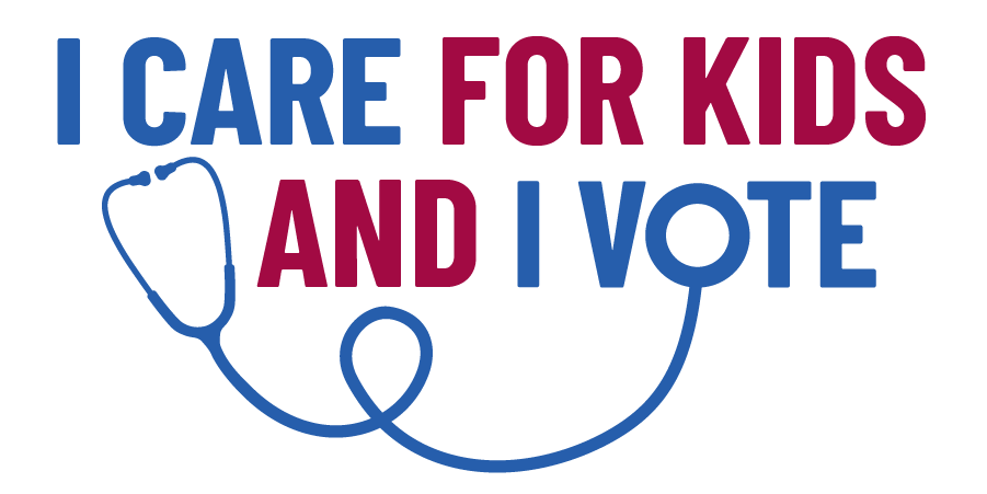 Pediatricians, let's mobilize our peers, eligible patients, and their parents to vote on Election Day because the health of all children depends on us! #VoteKids