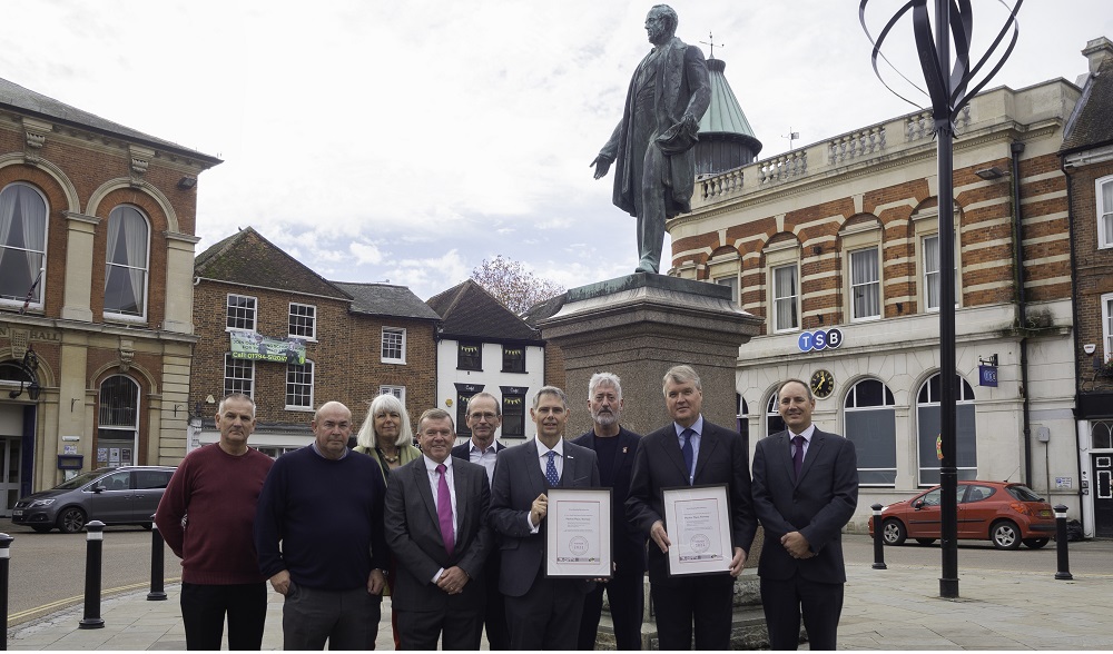 🏆Market Place in #Romsey was crowned with both the Judge’s Award and People’s Choice Award as the best new public space in the Partnership for South Hampshire’s Solent Quality of Place Awards after a £3M improvement: hants.gov.uk/News/01112022R…