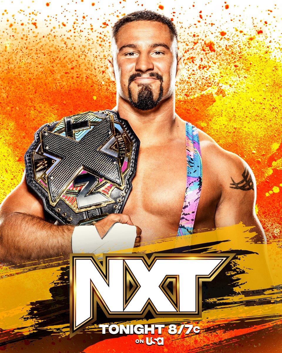 What will #NXTChampion @bronbreakkerwwe have in store on #WWENXT tonight?