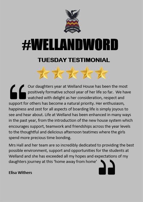 TESTIMONIAL TUESDAY! So grateful for the amazing ‘FAMILY’ community we have in Welland and the incredible support we receive….