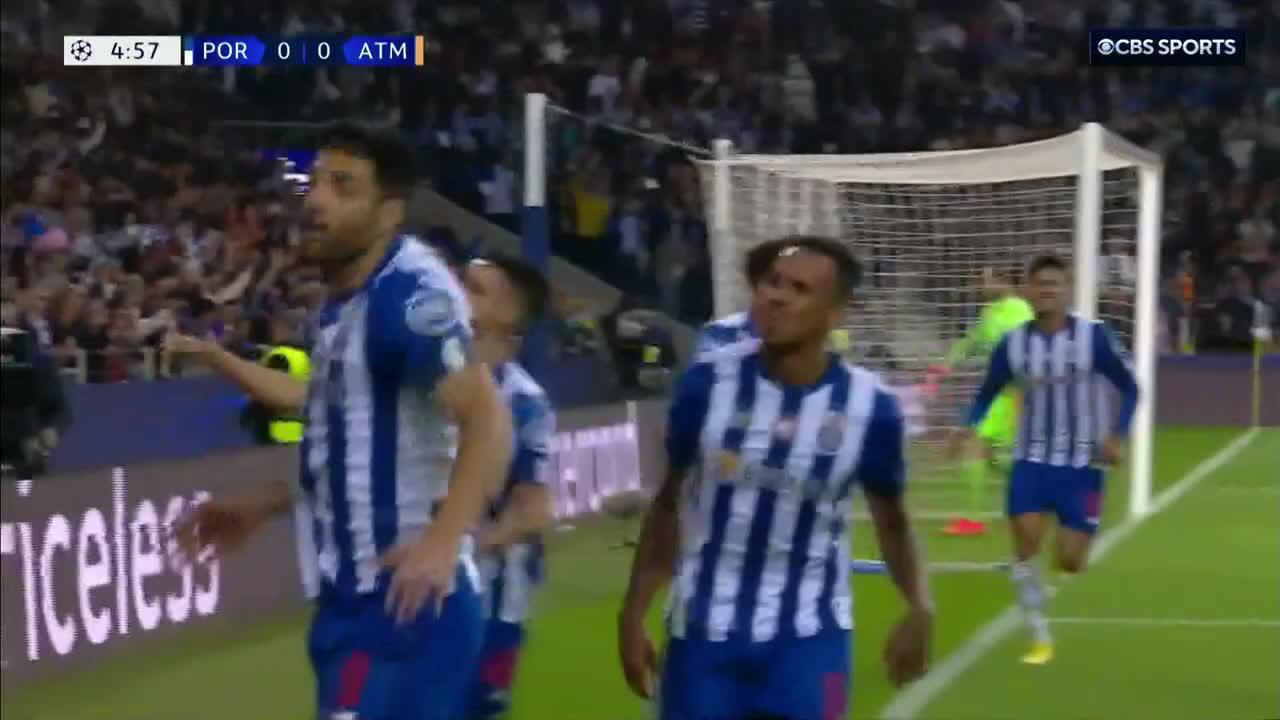 Mehdi Taremi with his 5th UCL goal in 3 matches 🔥

Porto strike first over Atleti less than 5 minutes into the match. 😳”