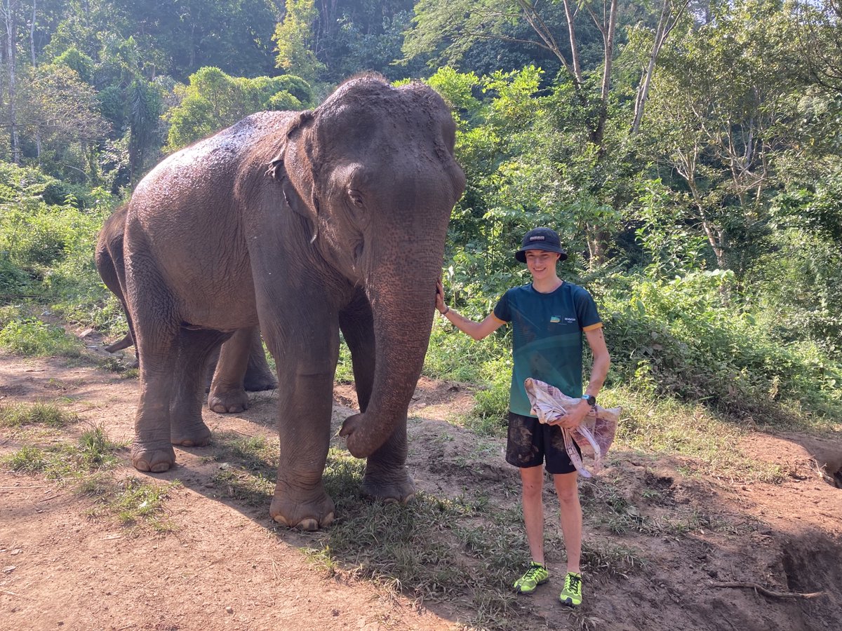 TRUNK CALL FROM THAILAND . . . #SALtogether Fraser Gilmour @kilbarchanaac missed out on collecting Martin Hyman Young Hill Runner award in person at #4Jawards - because he was already headed to World Champs with @BritAthletics *Here's the 📷proof, via Angela Mudge ⬇️😉
