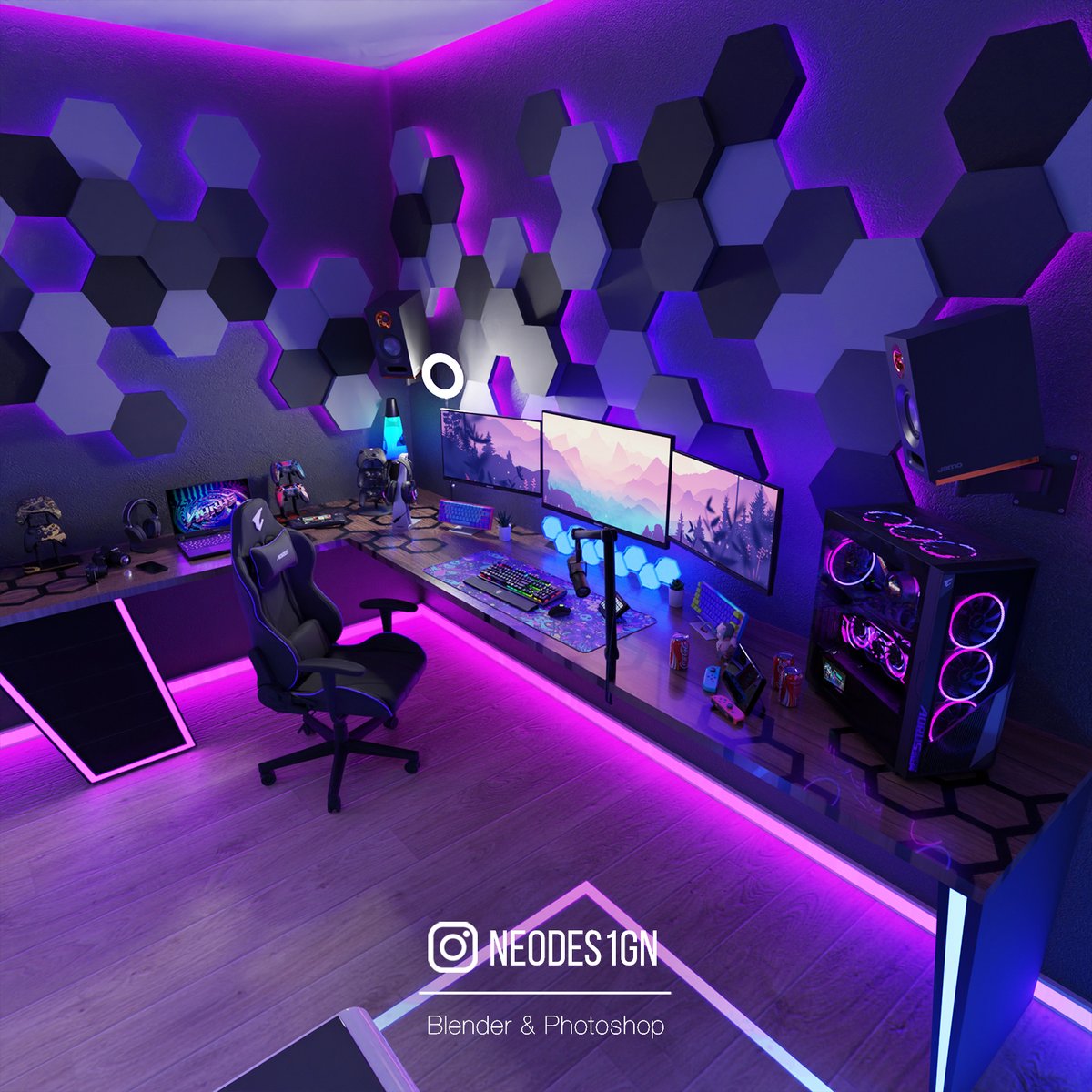 ❤️ BEAUTIFUL LIFE 💜

ROOM FOR OUR SUBSCRIBER 👾

Want to design your room? Write to DIRECT

🔥| Rate this design 0-10
🔔| Follow <a href="/neodes1gn/">NeoDes1gn</a>
🔈| Like and comment!

Designed by ND

#neodes1gn #3droom #3d #setup #gamerroom #store #lux #interiordesign