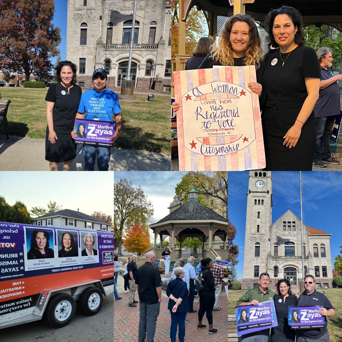 Day 1 of the Justice Tour included Madison, Greene, Clinton, Hamilton and Butler counties. Thanks to all who planned these great events and to those who came out to support us. Onward to November!