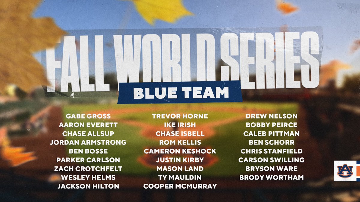 Who ya got, Auburn Family?

❤️ for Orange
🔁 for Blue

#WarEagle | #AUFallClassic