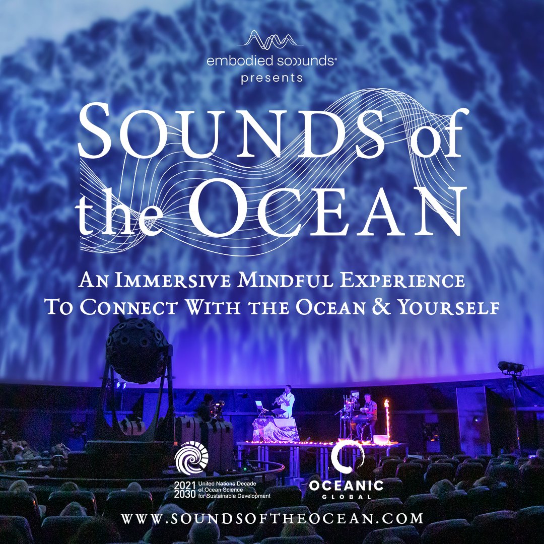 UNOceanDecade's tweet image. #OceanDecade Activity 🌊 #COP27  @soundsofthocean is an immersive mindful experience to connect with the #ocean and yourself. 🎹 Sounds of the Ocean is committed to showcasing the beauty of the ocean, whilst supporting mental wellness. 📲 lnkd.in/d52S2Jgi