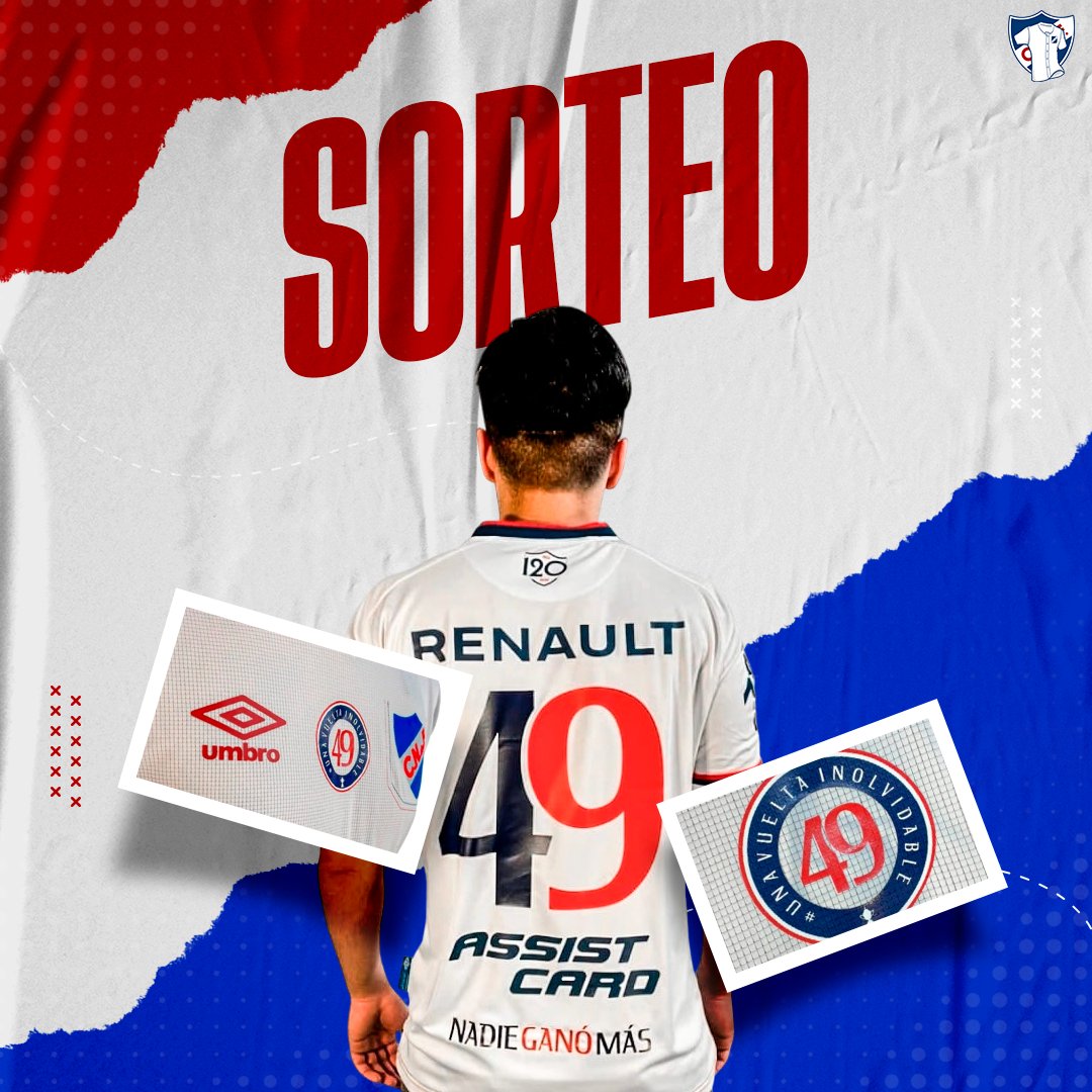 GonzaMuseo's tweet photo. 𝐒𝐎𝐑𝐓𝐄𝐎 🔥🔥🔥
.
Seguimos festejando !!
.
✅️ segui nuestras redes
✅️ Arroba a 3 amigos 
✅️ dale ❤ y RT
.
𝙏𝙚 𝙥𝙤𝙙𝙚𝙨 𝙜𝙖𝙣𝙖𝙧 𝙡𝙖 𝘾𝙖𝙢𝙞𝙨𝙚𝙩𝙖 𝙙𝙚𝙡 𝘾𝙖𝙢𝙥𝙚𝙤́𝙣!!!
.
Se sortea el viernes 11/11 🍀 https://t.co/J1Qo9mtlVD