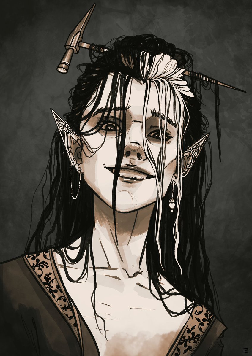 SgtBabbit's tweet photo. Fun Scary 🥰

#criticalrolefanart #CriticalRole https://t.co/8Oms7wnYGj