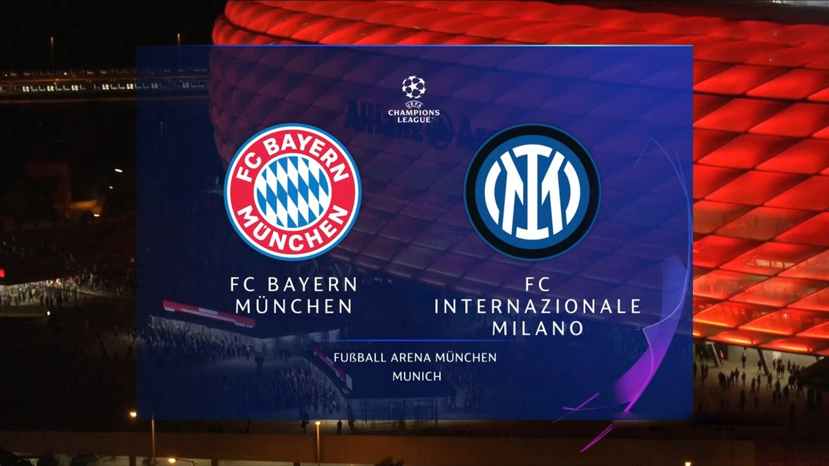 Bayern Munich vs Inter Milan Full Match Replay - UEFA Champions League ...