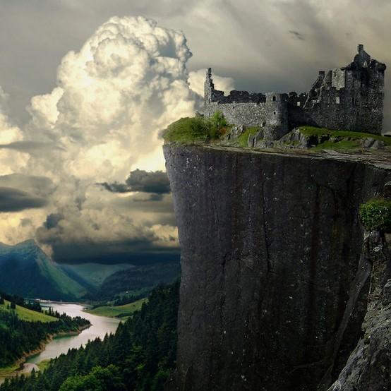 Rocky Perch, Kilchurn Castle, Scotland #RockyPerch #KilchurnCastle #Scotland edwardcain.com