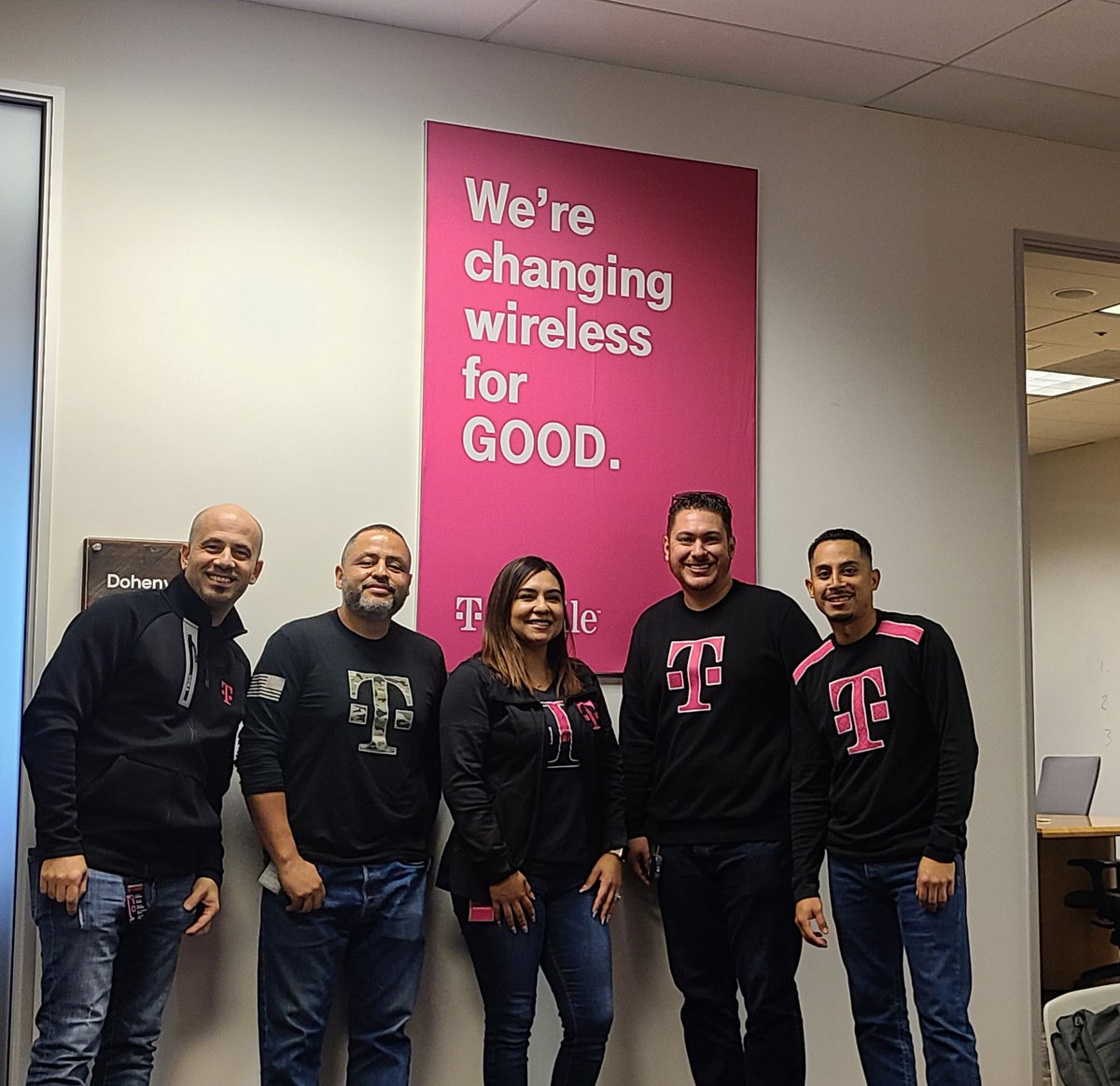 Thank you <a href="/thayesnet/">Terry Hayes</a> @mikeycajayon @joshfowler2012 @johntarleton3 <a href="/ErikSodik/">Erik Sodik</a>
@michaelzukowsky <a href="/BreRamirez20/">Brenda Ramirez</a> <a href="/ARBREWER22/">Adan</a> <a href="/Tha_Real_GJM/">Gerardo Martinez</a> a great roundtable conversation.  We are looking forward to the continued success of T-Prepaid!
#MultiCarrier
#AllIn
#SWisBest