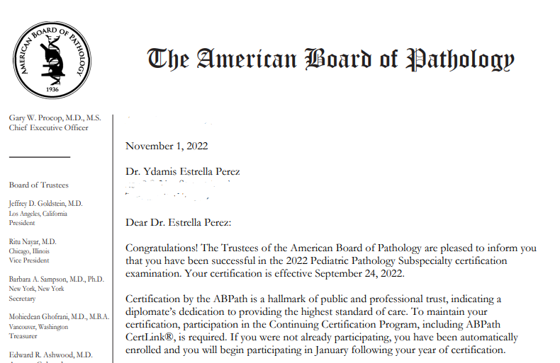 Excited to be a fully certified pediatric pathologist, and to say that I'll never have to take another standardized test again in my life🥳🥳🥳#pathology #pedipath