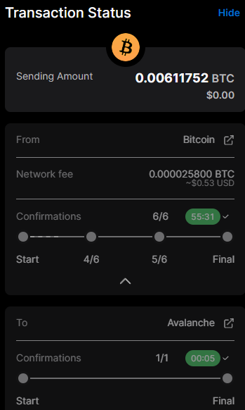 0xAvaxTR's tweet photo. I brought #ethereum and #bitcoin to the red chain! and so should you! #Avalanche gud.🔺🫡 https://t.co/7A5jvrqjdy