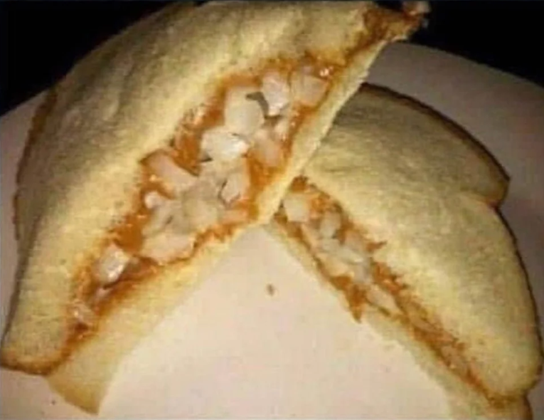 peanut butter and onion sandwich (pb&o)