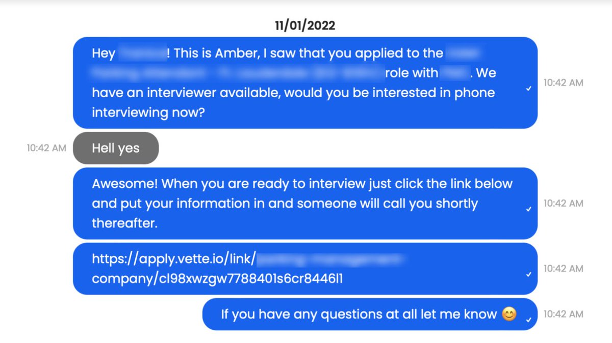 The company that engages and interviews the applicant first, gets that applicant. Interviews, at scale, 24/7, with a human. #hellyes #highvolumehiring #hiring #technology #gigwork #marketplace #HRteCh #layoffs