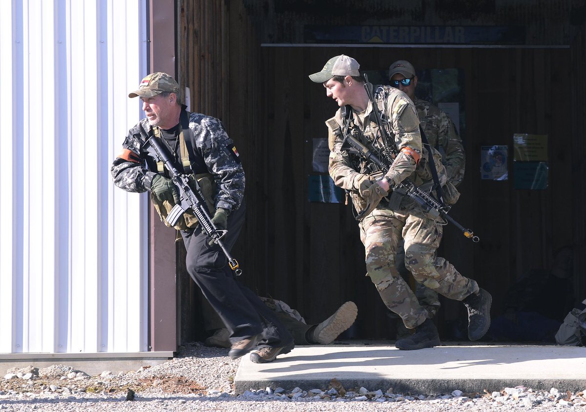 Green Beret candidates during Robin Sage