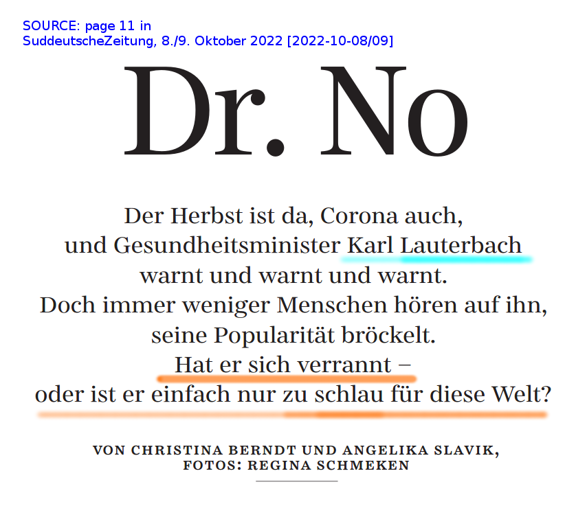 LGcommaI's tweet photo. Themen
• Deutsche #Medien:German #Media
• #FalscheDichotomie:#FalseDichotomy
• #FalschesDilemma:#FalseDilemma
• #Hofberichterstattung:journalism covering a royal court
• #KarlLAUTERBACH
• #Qualitaetsmedien:#QualityMedia https://t.co/YJdG73Ogia