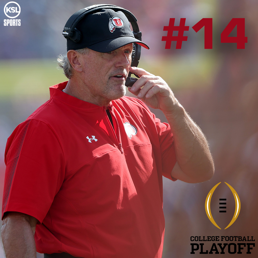 First @CFBPlayoff rankings are in. @Utah_Football in at #14 Full list: kslsports.com/494904/utah-se…