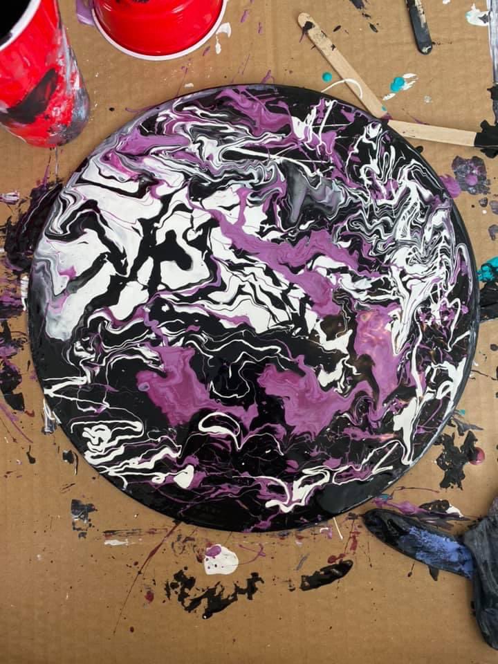 sd_rizzo's tweet photo. Then vs. Now.
#acrylicpainting #acrylicpouring #recordart #vinylrecords https://t.co/E3SPtNF3B0