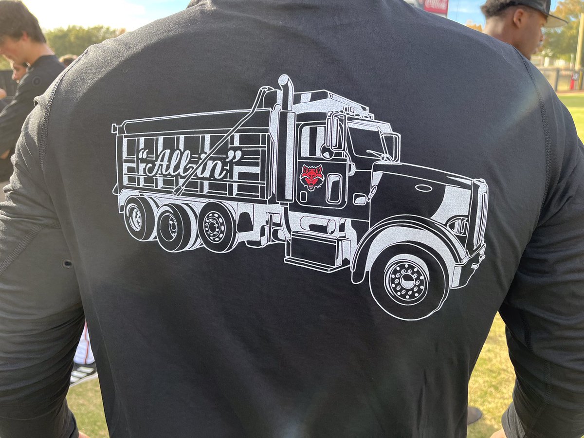 Arkansas State Red Wolves Baseball on Twitter: "Team photo: #ITT shirts