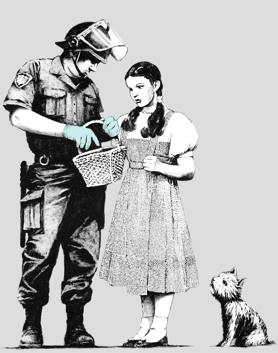 Banksy tweet media